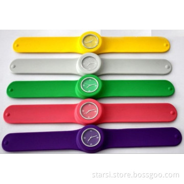 Wholesale and Custom Slap Silicone Watch (GJSB)